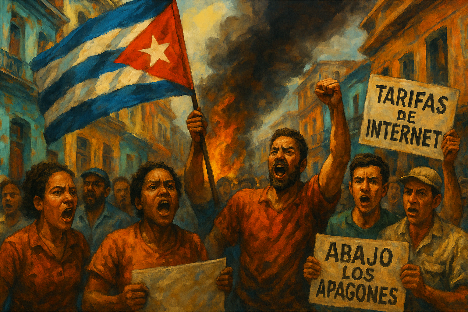 Cuando la paciencia se agota: la chispa detrás de las nuevas protestas en Cuba por apagones y tarifas de Internet