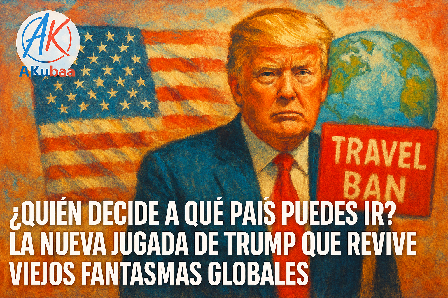 ¿Quién decide a qué país puedes ir? La nueva jugada de Trump que revive viejos fantasmas globales
