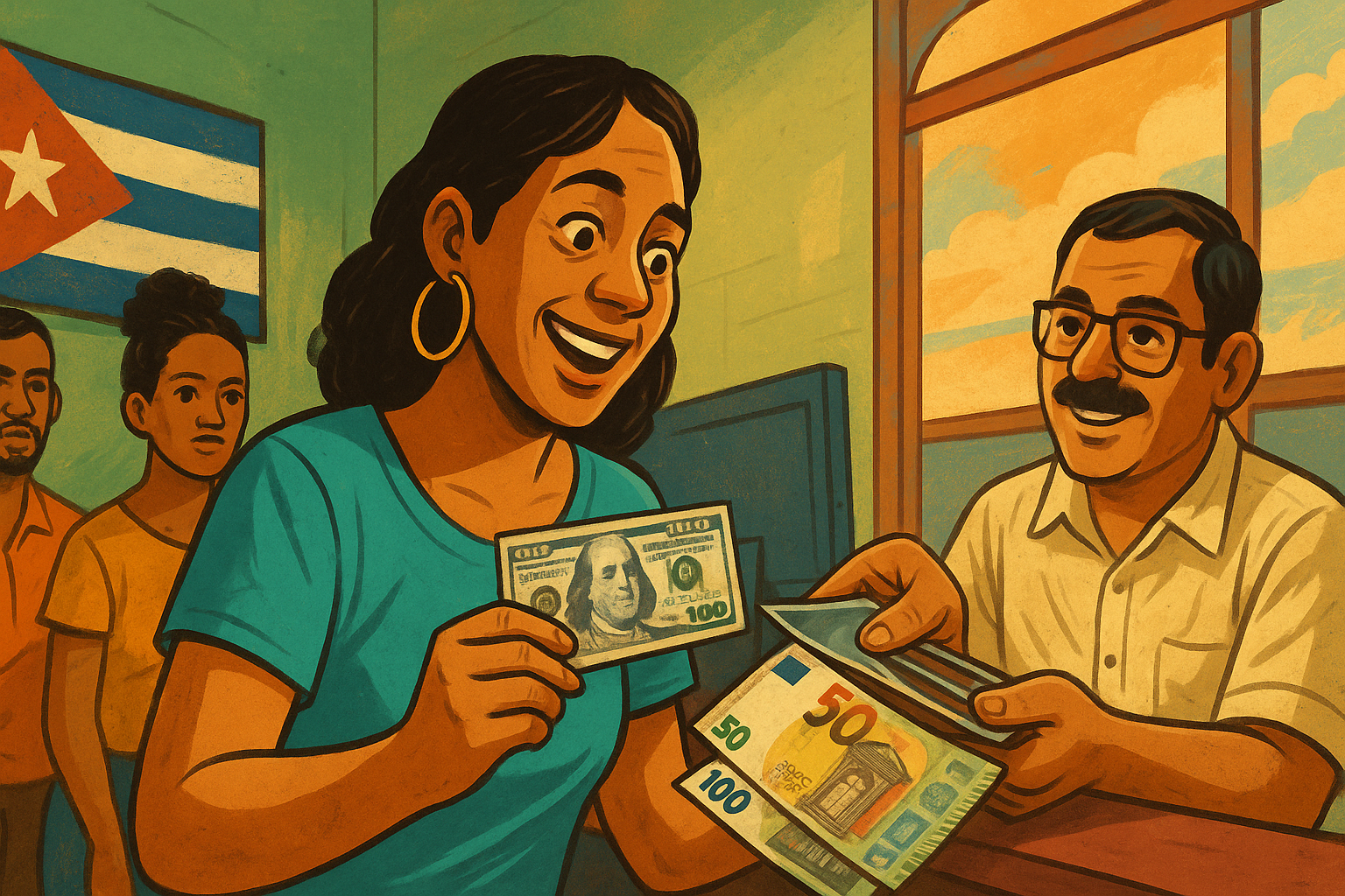 ¿Te imaginas recibir tus dólares en mano?. El anuncio que podría cambiar el bolsillo cubano.