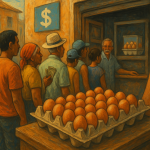🥚 Cuando un cartón de huevos vale un salario: el precio que parte la isla en dos