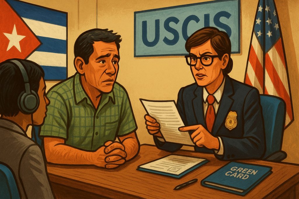 ¿Estás listo para lo que viene?. La verdad detrás de las nuevas entrevistas de USCIS para cubanos bajo la Ley de Ajuste.