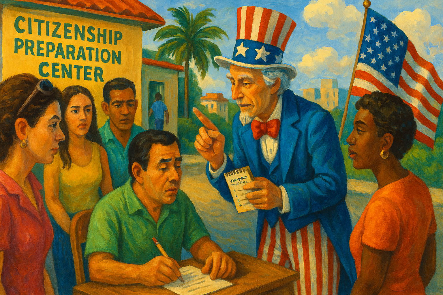 Te subieron la vara: Miami te cubre la espalda con clases GRATIS para pasar la ciudadanía