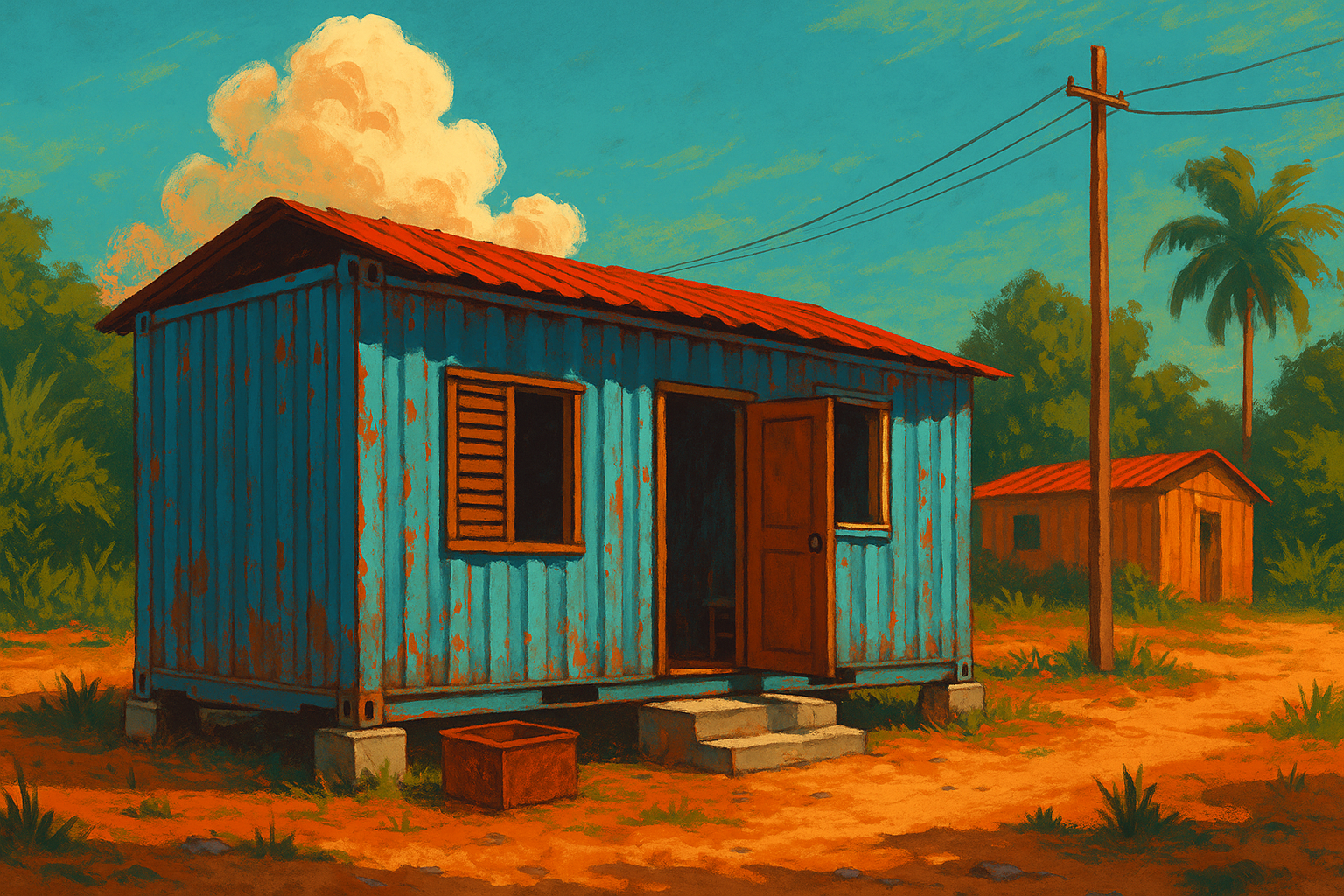 ¿Hogar o horno?. La verdad incómoda detrás de las casas contenedor en Cuba.