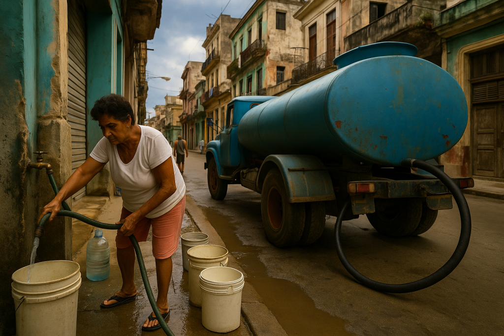 “Agua en pausa”: el golpe que no vimos venir (y que La Habana no puede permitirse).