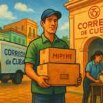 Paquetes en la cuerda floja: el día que Correos de Cuba abrió la puerta a las mipymes