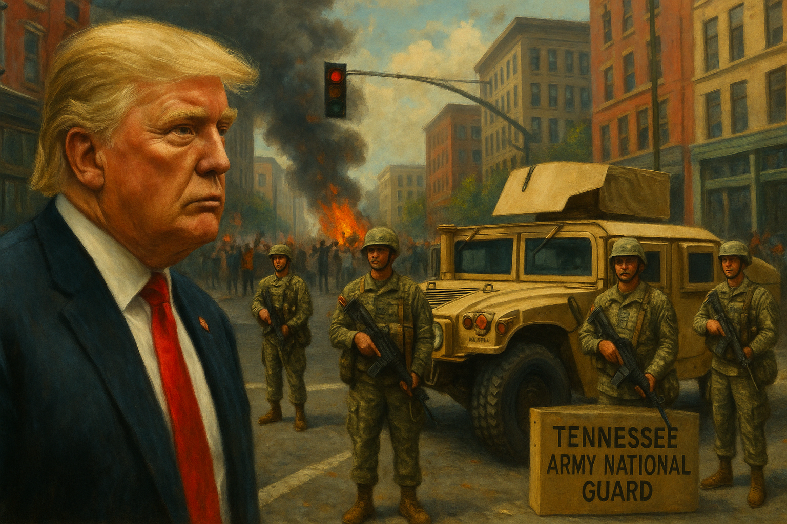Trump atropella tribunales: la Guardia Nacional entra en ciudades demócratas (y el país tiembla).