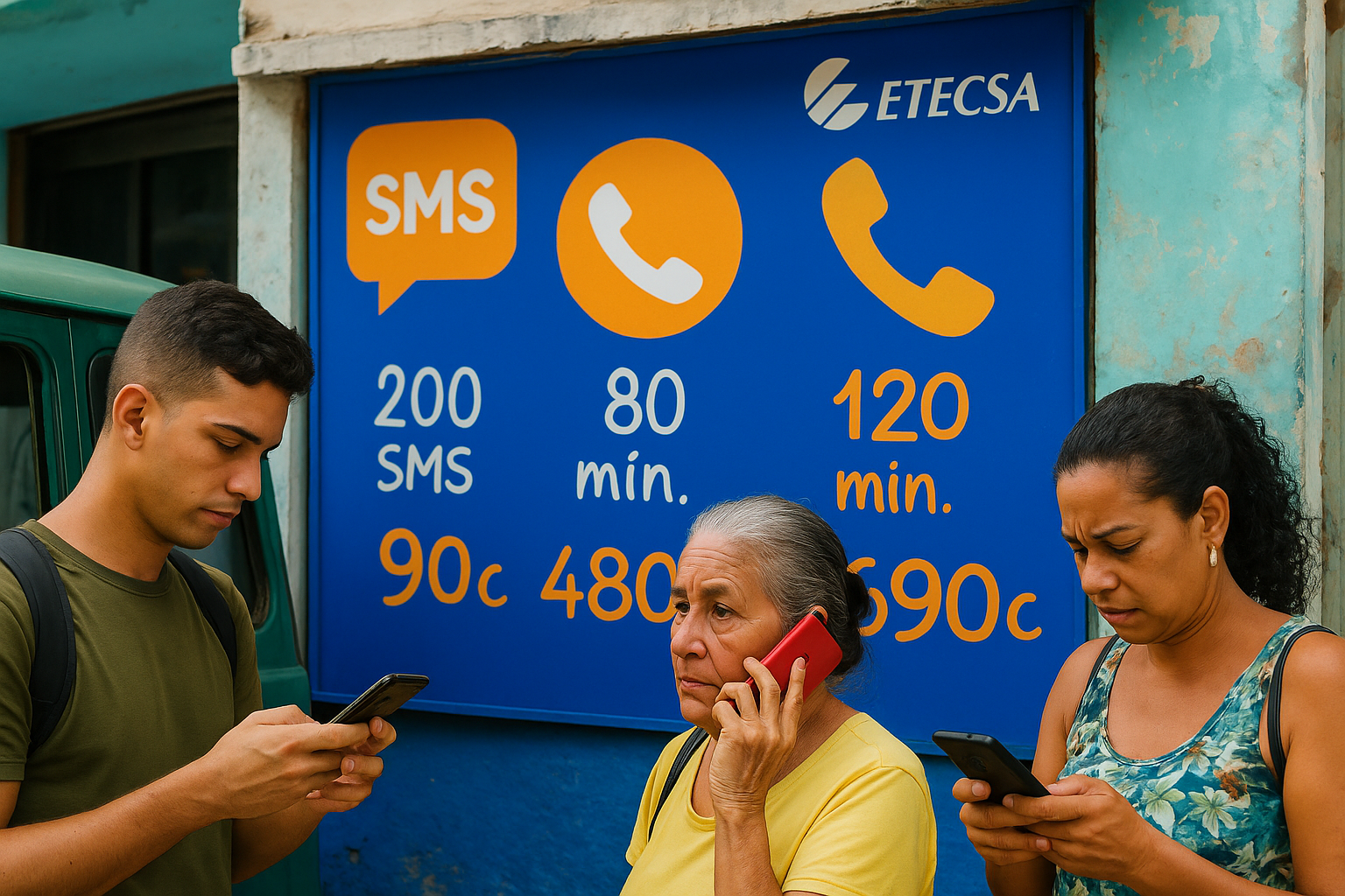 “Te lo venden como nuevo”: por qué los ‘nuevos’ planes de voz y SMS de ETECSA no tocan el verdadero problema.