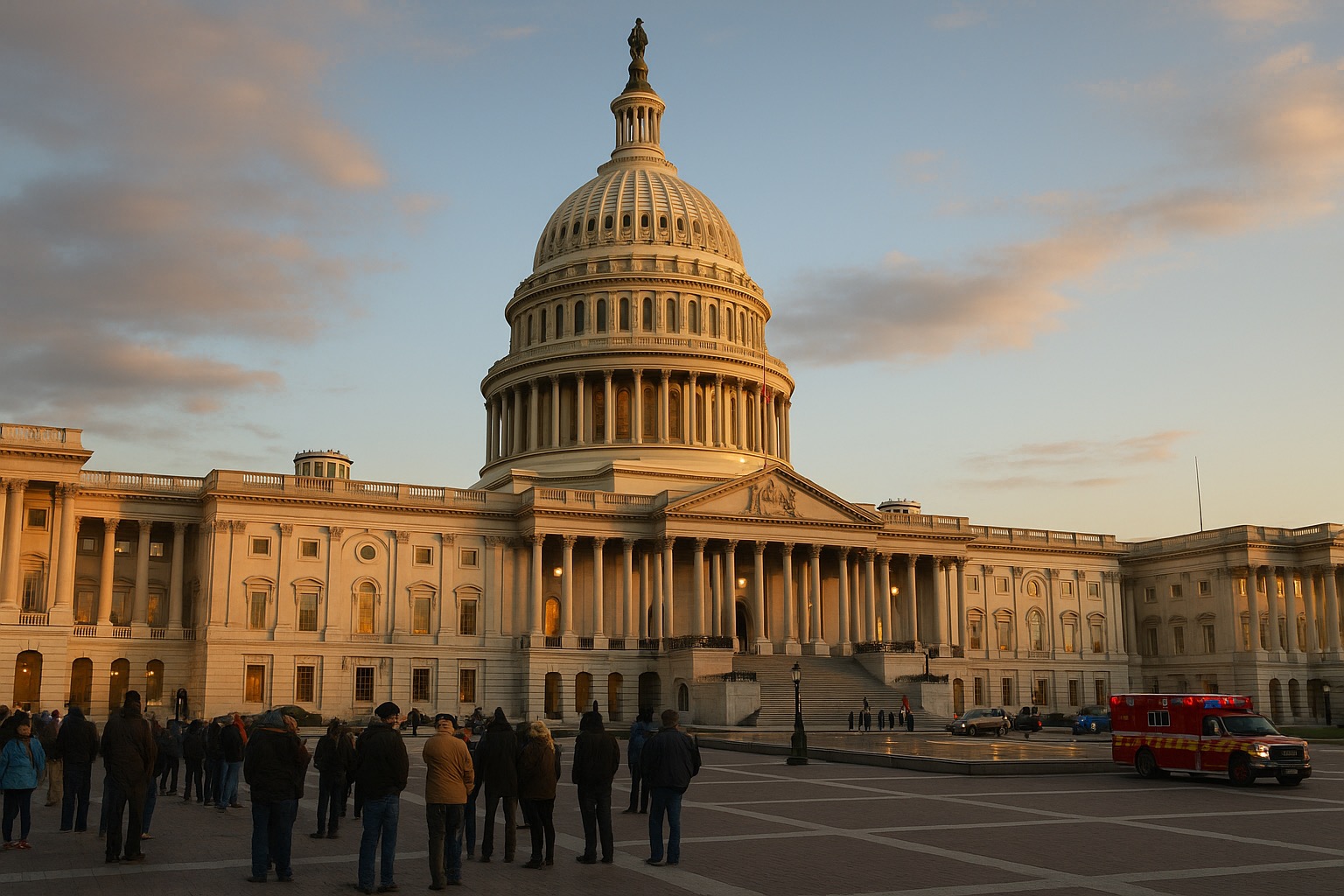 Cuando el reloj del Capitolio hace “clic”: el movimiento que puede romper el cierre más largo.