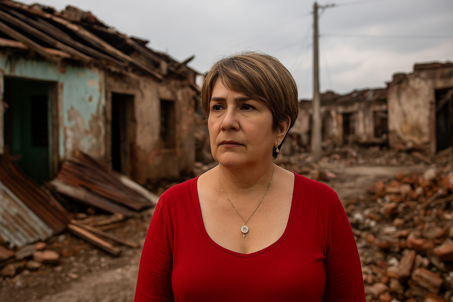 ALERTA ROJA: ¿DÓNDE ESTÁ ELLA CUANDO EL PUEBLO SE AHOGA?.