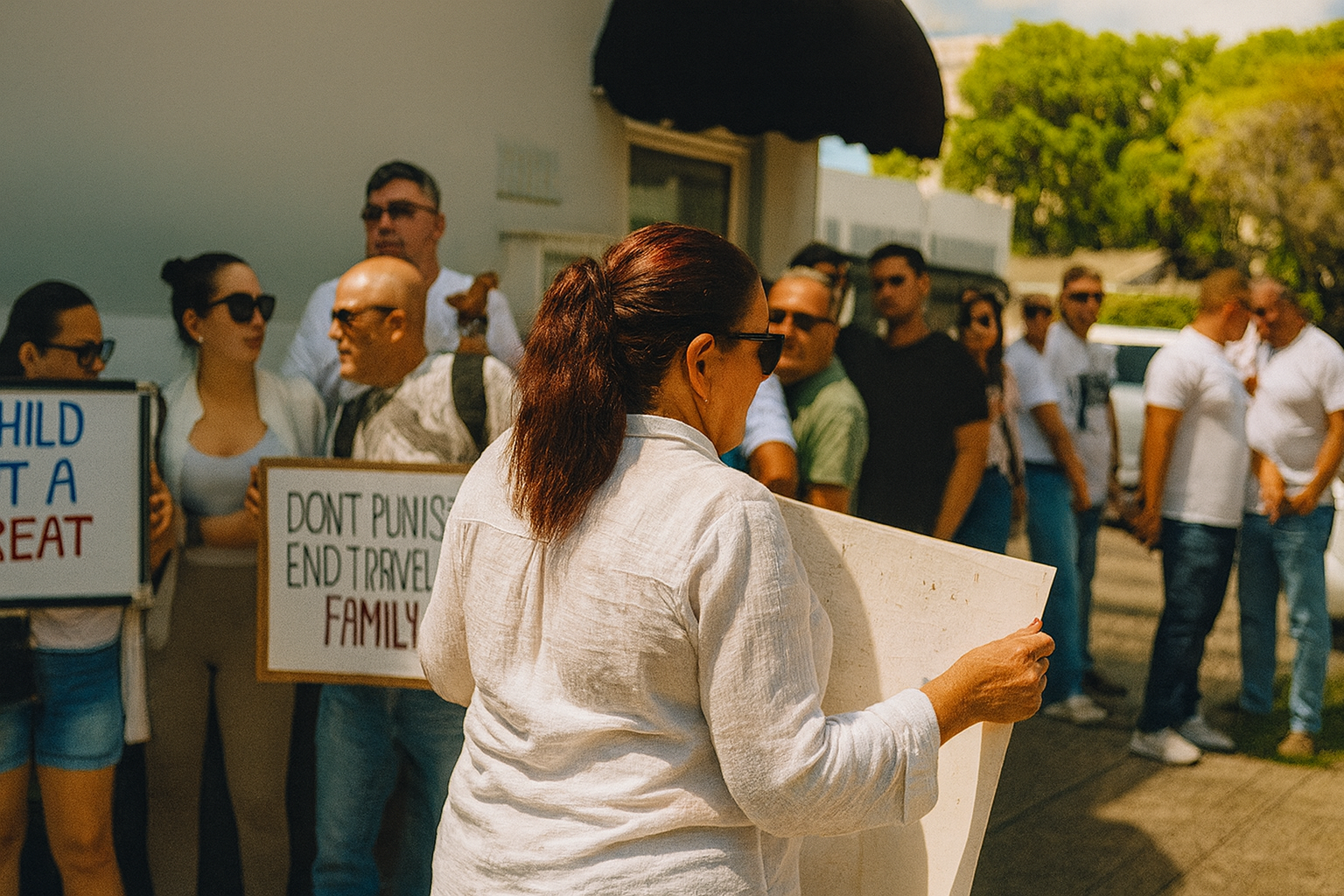 “Cuando la ley te borra del avión: el Travel Ban que rompió la promesa de reunificación para los cubanos”