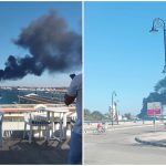 a refinería Ñico López de La Habana, la más grande de Cuba se incendia en medio de la grave escasez de energía que mantiene en colapso a los cubanos.