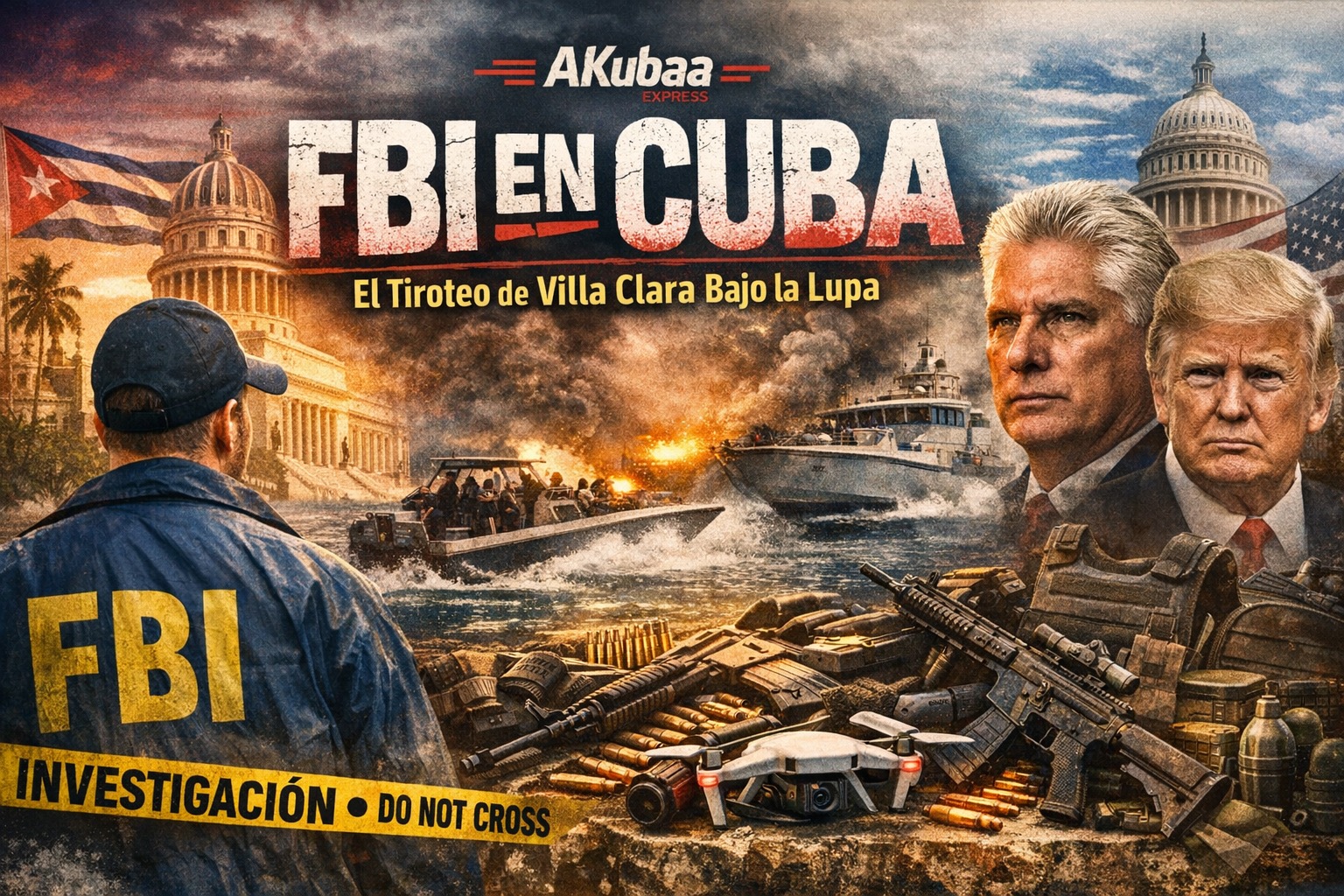 FBI en Cuba: el tiroteo de Villa Clara que ahora sacude la relación entre La Habana y Washington.
