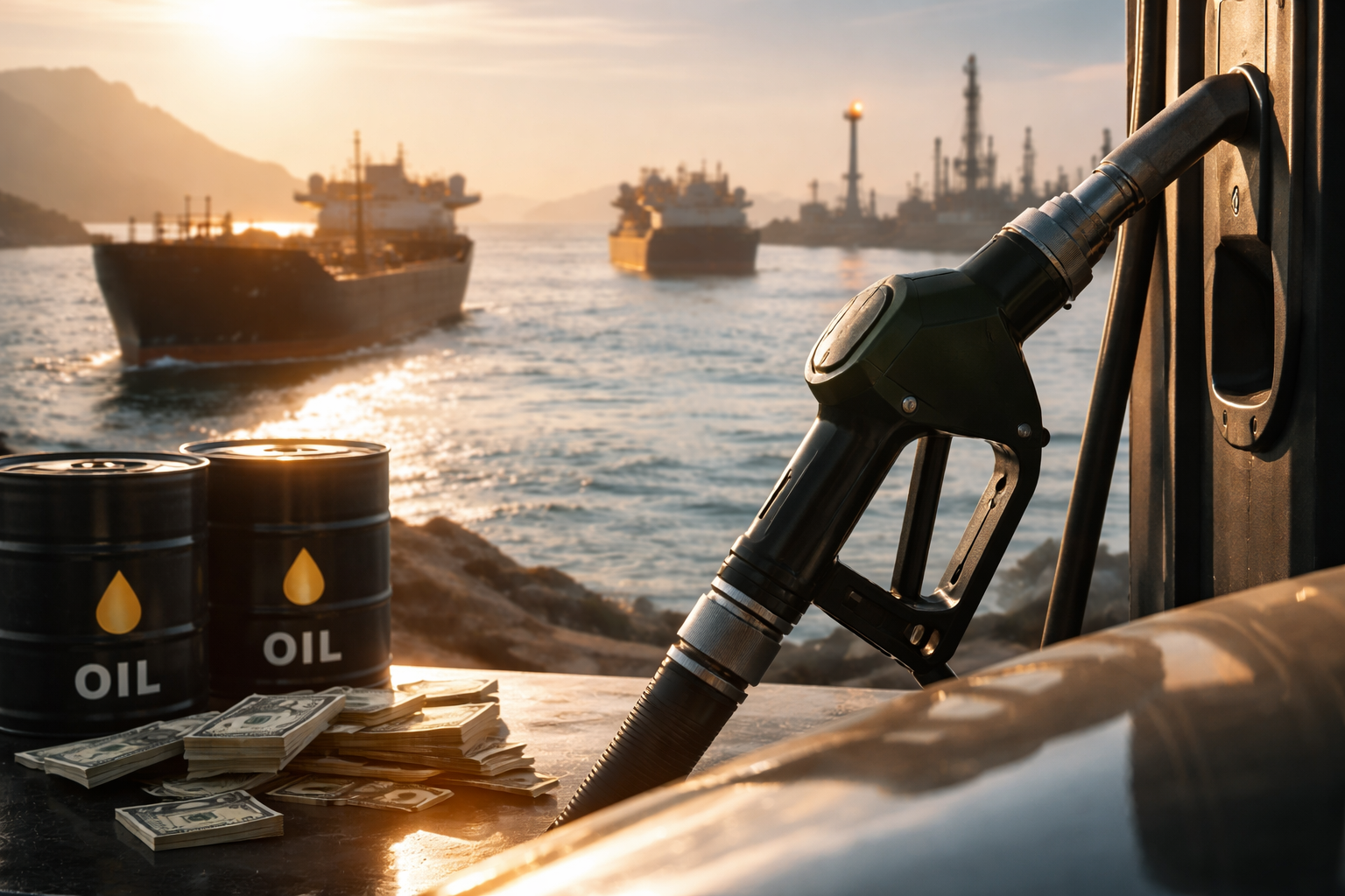 Aunque EE.UU. produzca petróleo, tu gasolina igual se dispara: la verdad incómoda detrás del Estrecho de Ormuz.