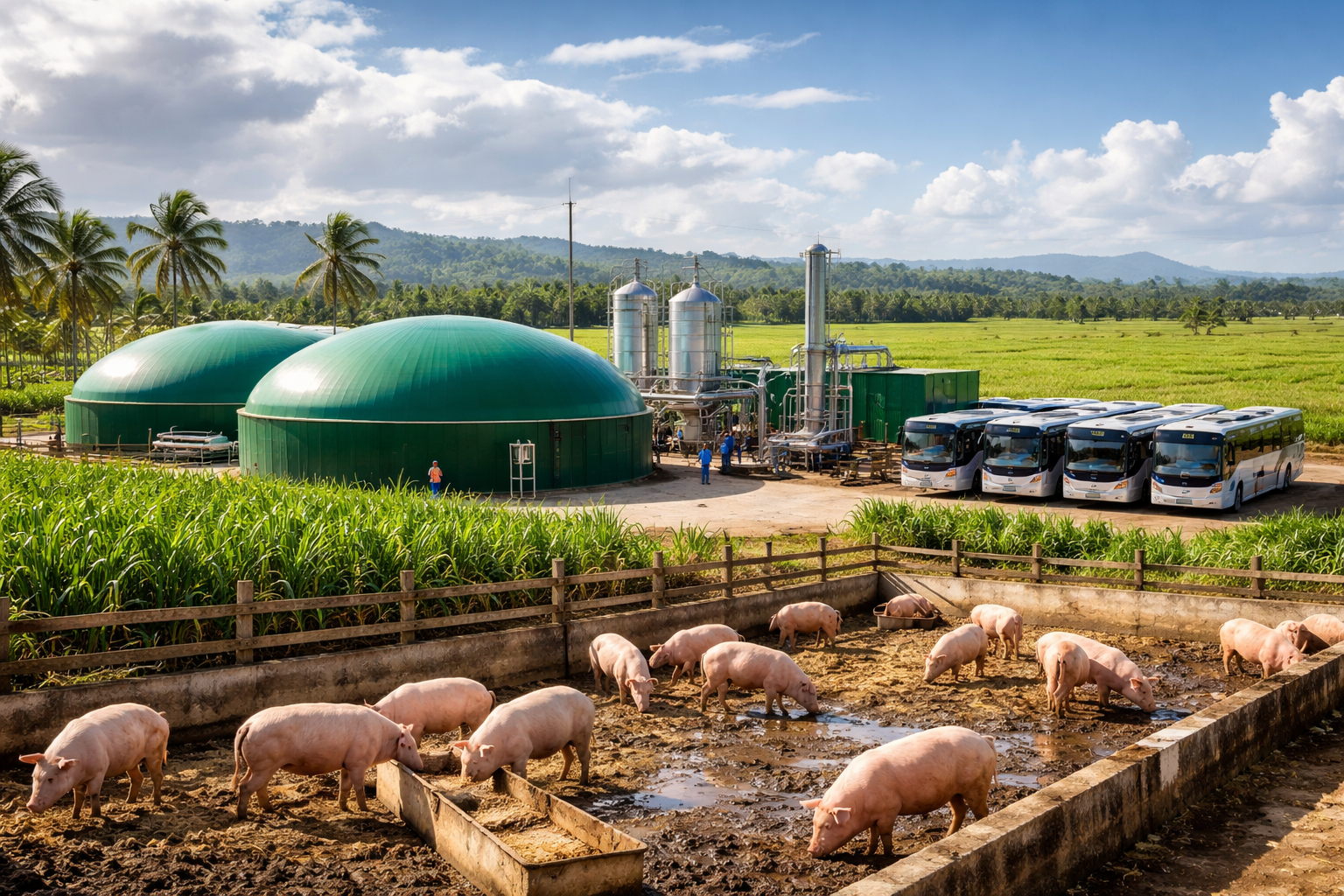 De los apagones al biometano: Cuba apuesta por combustible hecho con heces de cerdo… y el país entero se pregunta si esta vez será diferente.